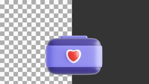 3D Animation of Making a Difference Through Generous Donation | Alpha Channel