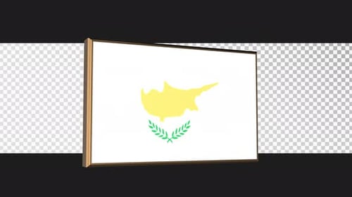 Cyprus Flag alpha