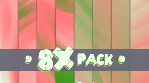 Pink And Green Gradient Background Pack