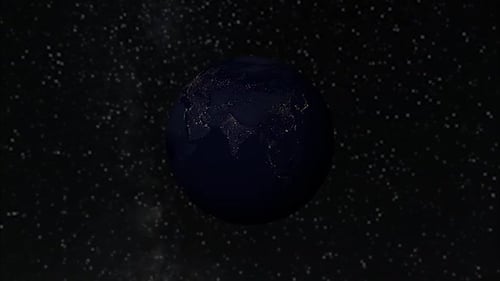 Earth Night - 4k