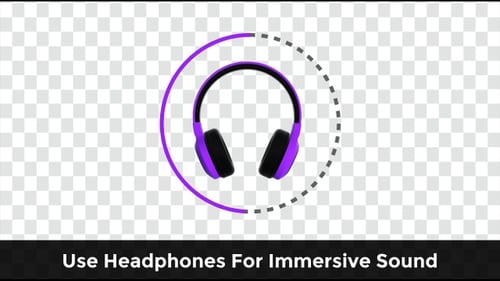 Use Headphones For Immersive Sound | Purple Classic Edition