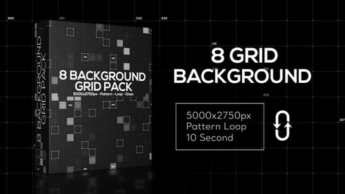 Dynamic Grid Data Backgrounds Pack