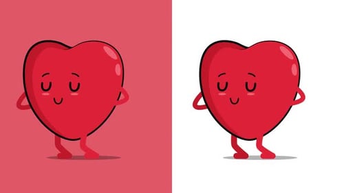 Pack Of A Heart Dancing Loop