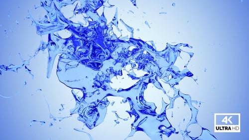 Zusammenfassung Blauer Wasserspritzer V2
