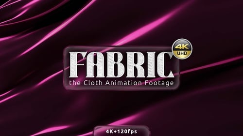 Abstract Fluid Rippling Silk Background in Magenta