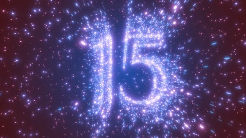 Kosmischer Countdown 4k
