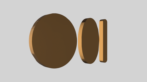 Golden Geometric Shapes Rotating Abstract Loop Animation