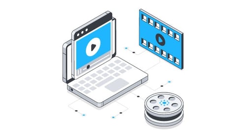Video Making Web Isometric Animation Alpha Channel