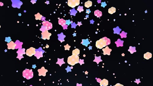 Stars And Polka Dot Clouds