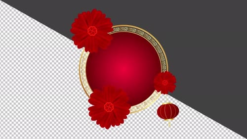 Élément du Nouvel An chinois - 4K Alpha