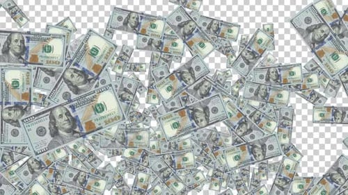 Transición a la caída de los billetes de 100 dólares