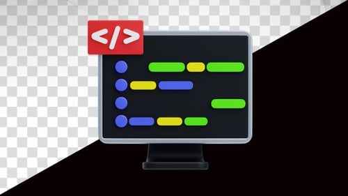 3D Animation of Coding