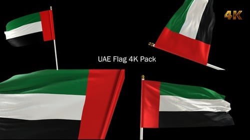 UAE Flag 4K Pack