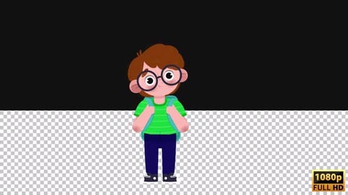 Little Boy 2D / Alpha Channel