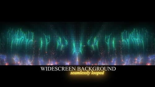 Vj Abstract Particles Widescreen Background