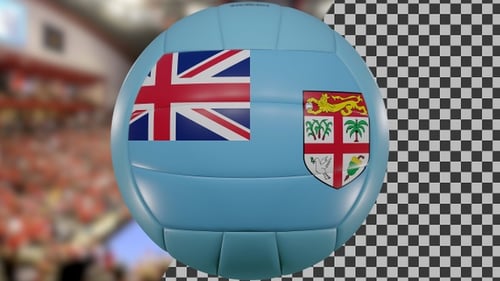 Volleyball Spinning Fiji | UHD | 60fps