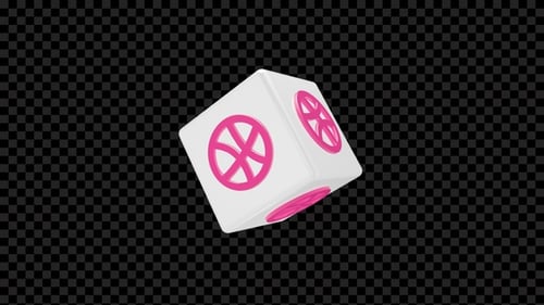 3D Dribbble Icon