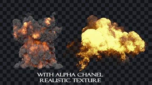 Fire Nuklir & Bomb Explosion pack