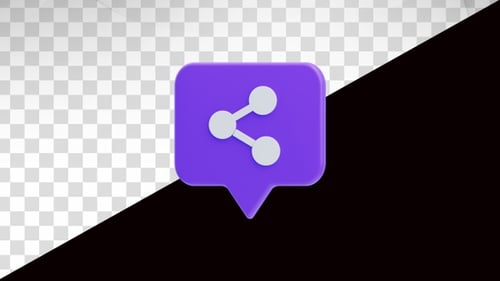3D Animation of Share Message Communication