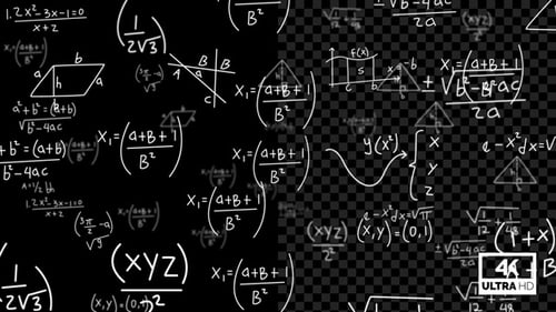 Formules mathématiques Seamless Loop V6