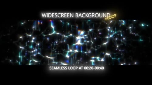 Crystal Blue Aura Chrome Background