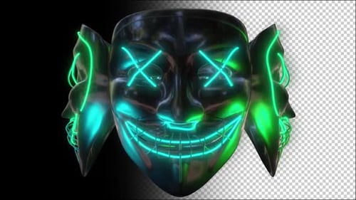 Neonmaske 1