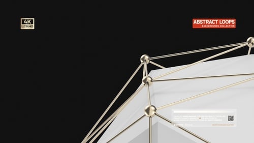 Abstract Golden Geometric Network Reveal Background