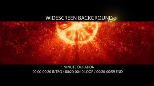 Abstract Energy Burst Particle Loop Background