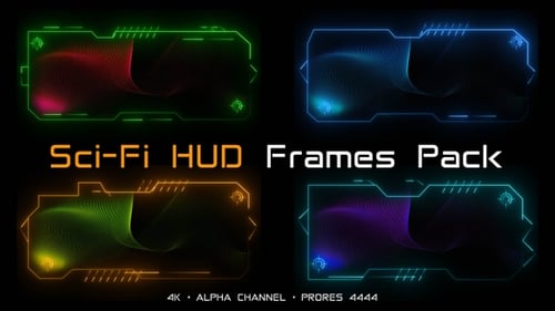 Sci Fi Hud Frames Pack