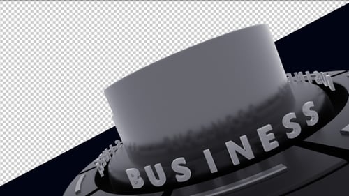 Business Transparent Background Loop Black And White V5