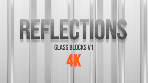 Reflections - Glass Blocks V1 Loop Background