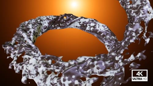 Circle Milk & Chocolate Mixing Splash V3
