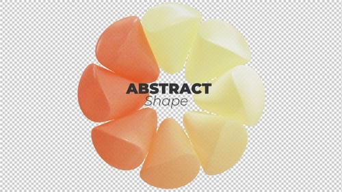 Seamless 3D Geometric Ring Rotation Loop