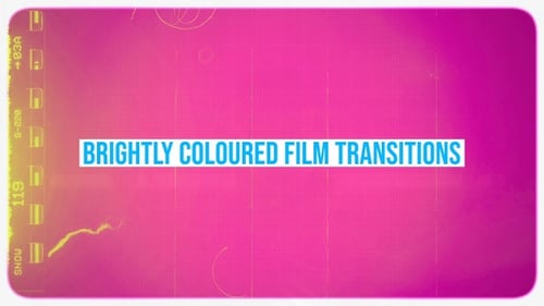 Brightly Coloured Film Noise Wipes Pack