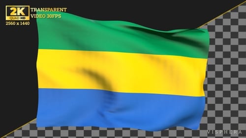 Gabon Flag