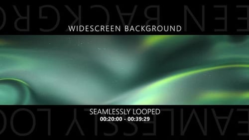 Cinematic Green Abstract Background