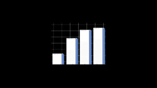 Flat Design Bar Chart Animation