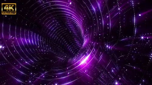 Violet Tunnel 4K