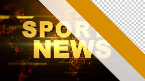 Modern Gold Sports News Title Reveal