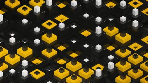 Isometric Cubes Motion 34