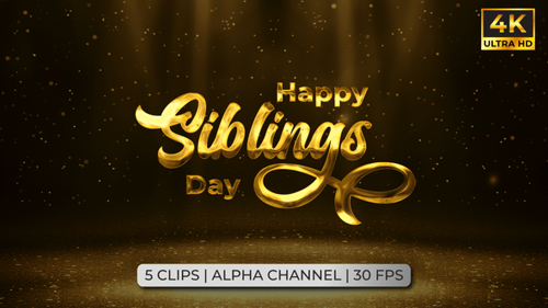 Feliz Día de los Hermanos