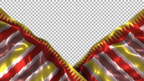 Indonesia Ethnic Silk Pattern Cloth Fabric Wave Alpha Songket Batik Kalimantan Barat Insang Borneo