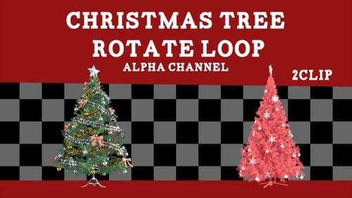 Weihnachtsbaum 2 Clip Alpha Loop