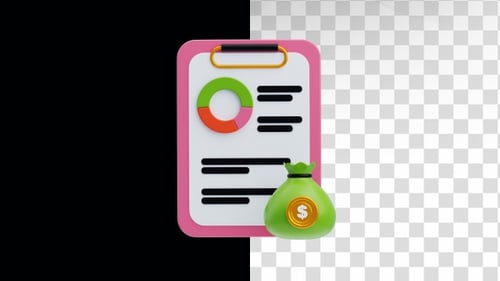 3D Animation of Budget Planning