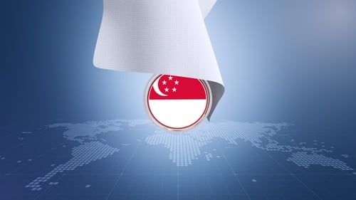 Elegant Fabric Unveil for Logo or Flag Reveal