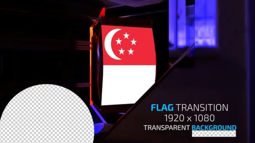 Singapore Flag Transition