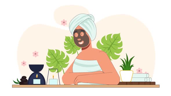 Spa Massage Salon Animation Scene, Elements Motion Graphics ft. after ...