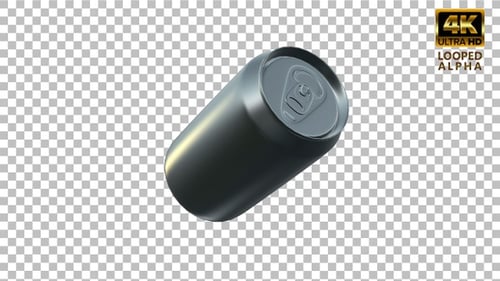 Cola Soda Can Loop 4K