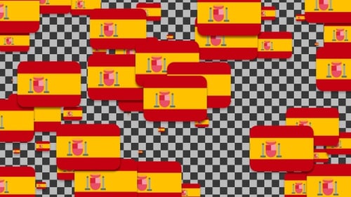 Emojii Spain Transition | UHD | 60fps