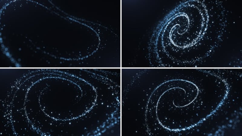 Sparkling Magic Dust Particle Effects and Transition Overlays ...